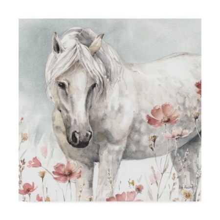 Trademark Fine Art Lisa Audit 'Wild Horses V' Canvas Art, 18x18 WAP04263-C1818GG